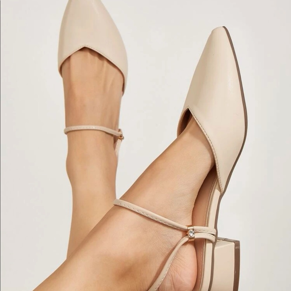 Shein Slingback Beige flats